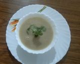 A picture of step 4 of Creamy Mushroom Soup.