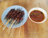 Foto langkah ke 9 dari resep Sate babi plecing khas singaraja.