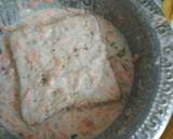 French toast Besan cheela sandwich recipe step 3 photo