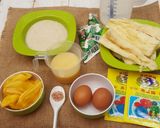 Foto langkah ke 1 dari resep Puding Tape lapis Nangka.