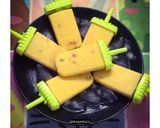 A picture of step 12 of Mango Custards Kulfi in the Popsicles.