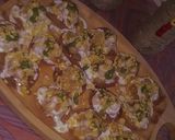 A picture of step 6 of Papri Chaat.