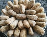 Foto del paso 8 de la receta Croquetas de cebolla caramelizada y champiñones al curry