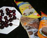 Foto del paso 1 de la receta: Las 12 uvas de las 12 y cerezas bañadas en chocolate