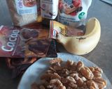 Pas rețetă Brownie vegană de quinoa și afine! 1 fotografie
