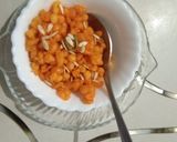 बेसन की मीठी बूंदी(besan ki mithi boondi recipe in hindi) रेसिपी चरण 6 फोटो