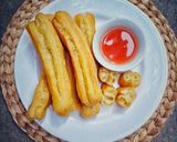 Foto langkah ke 6 dari resep Cakwe (Anti Ribet dan Dijamin Berongga😉).