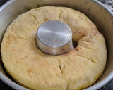 Foto del paso 7 de la receta: Rosca de Reyes rellena con dulce de leche y chocolate