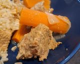Une image de l'étape 3 de Veau carotte cumin et bière.
