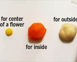 A picture of step 4 of Small Nerikiri Wagashi:"Tulip".