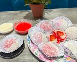 Foto langkah ke 17 dari resep Strawberry sticky rice Mochi merah putih, No gula No santan.