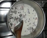 Foto del paso 5 de la receta: Pasta light integral con crema de champignones y jamón cocido