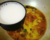 A picture of step 5 of Coconut milk rasam.