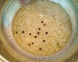 Foto del paso 6 de la receta: Risotto nero con vongole e telline con parmigiano e mela aioli
