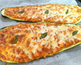 Foto del paso 5 de la receta: Calabacín relleno de carne