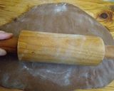 Foto del paso 2 de la receta: Pastafrola de chocolate, con crema ganache, manjar y nueces