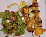 Foto del paso 5 de la receta: Brocheta de pechuga,🕓 rápida y fácil 👌