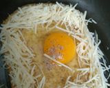 Foto langkah ke 5 dari resep Cheesy egg toast breakfast/roti tawar jabrik keju telur teflon.