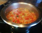 Foto del paso 5 de la receta Crema de pimiento rojo - veggie