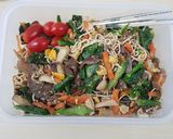รูปขั้นตอนการทำที่ 3 ของ ผัดโอ๊ตอิ๋ว ผักแน่นๆ🥕🥬🍄🍝🍳