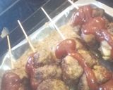 Foto del paso 4 de la receta: Brochetas de albóndigas súper sencilla