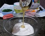 A picture of step 2 of Mango Sagoo Jelly Dessert.