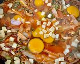 Foto del paso 4 de la receta Huevos con acelgas y dukkah
