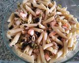 Foto del paso 2 de la receta Ensaladilla de pasta con langostinos