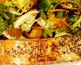 Foto del passaggio 4 della ricetta Filetti di salmone al timo