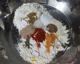 A picture of step 1 of Methi Namak Pare.