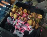A picture of step 4 of Mushroom paneer Tikka.