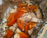 A picture of step 3 of Air Fryer Low-Fat Meal: Chicken Breast with Roasted Vegetables.
