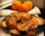 Foto del paso 6 de la receta: Torrijas de leche al aroma de naranja, azahar y canela (sin lactosa)