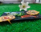 A picture of step 5 of Left Over Dal Chilla.
