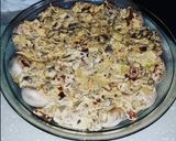 A picture of step 4 of Cheese & Bacon Stuffed Shrooms.