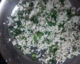 A picture of step 2 of Stuff potato curry.