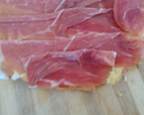 Foto del paso 3 de la receta: Tortilla de patata rellena de tomate y jamón