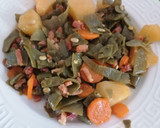 Foto del paso 4 de la receta: Alubia verde con jamón y bacon