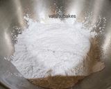 A picture of step 1 of Arrowroot and Whole Wheat and Cashew cookies or biscuits.