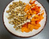 A picture of step 4 of Tahini-Drizzled Roasted Veggies.