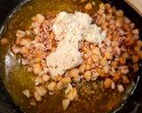 Foto del paso 3 de la receta: Chipirones rellenos de jamón y gambas en salsa