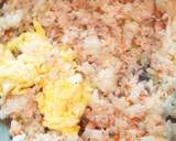 蛋皮蓋鮭魚炒飯食譜步驟3照片