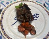 Foto del paso 9 de la receta: Churrasco de cordero en reducción de menta y tanat sobre humus