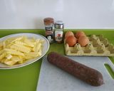 Foto del paso 1 de la receta: Revuelto de morcilla 👌🤤
