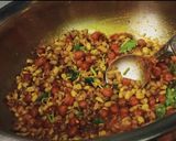 A picture of step 2 of Protein rich Mix Sprouts Stir fry and pulka Roti (Tiffin/lunch box recipe).