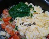 Palak Khichdi with Dabka Kadhi recipe step 5 photo