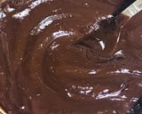 A picture of step 2 of Mcvities digestive chocolate fondant tower cake.