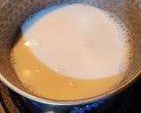 Foto langkah ke 2 dari resep Milky Custard Pudding seperti di Gyukaku.