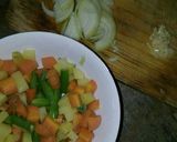 Foto langkah ke 1 dari resep Nasi Kari Jepang + Katsu Ayam Praktis.