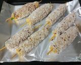 A picture of step 5 of Peanut potato sesame kebab.